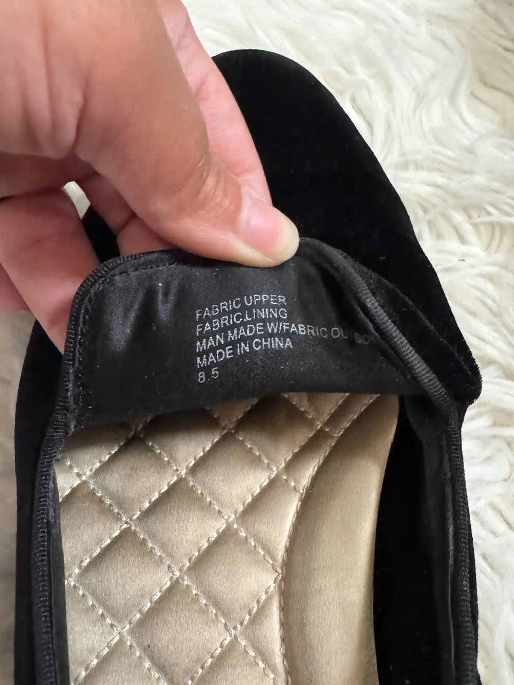 Birdies THE STARLING Black Velvet Loafers 8.5